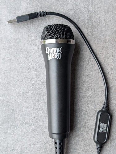 Guitar hero microfono usb - usb, nero