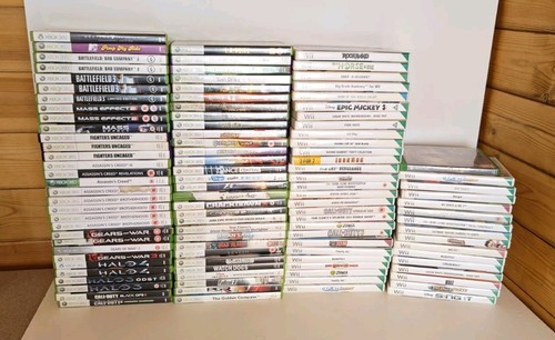 105 video game job lot - 105, x