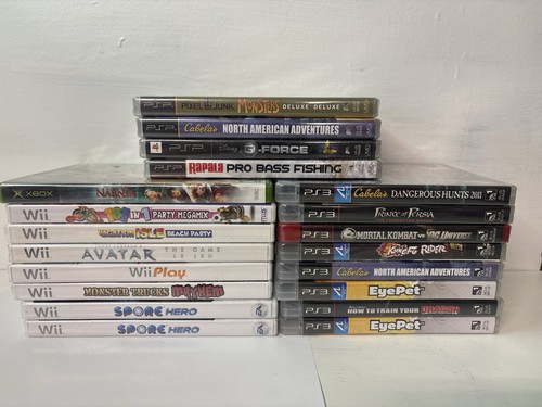 Bundle lot sealed games - of, 20