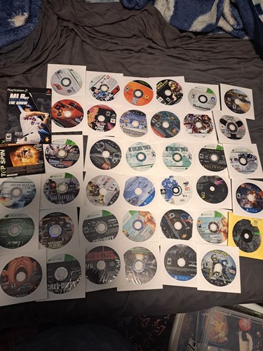 Video game loose disc lot - lot, of