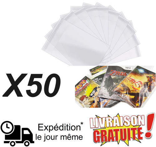 Lot x50 pochettes notice - pochettes,