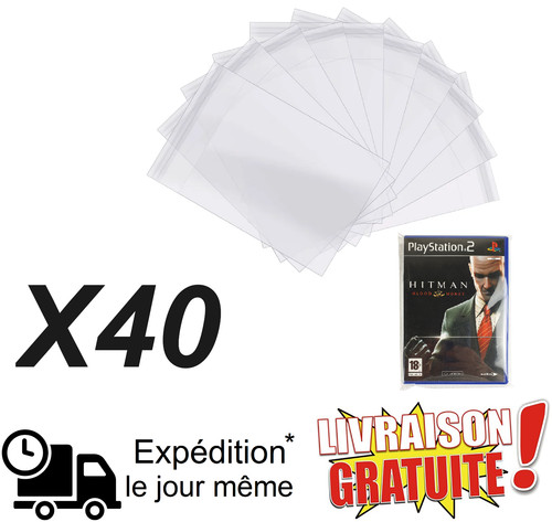 Pochettes protection jeux - 40,